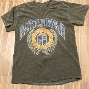 Pacsun pacific sunwear Black graphic tee